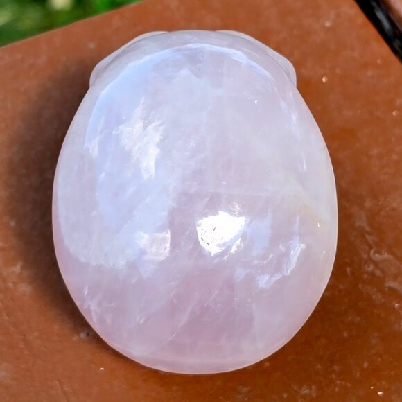 Rose Quartz Skull – Unconditional Love • Heart Healing • Divine Feminine - Picture 6 of 6